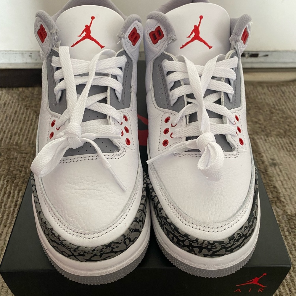 Air Jordan Retro 3’s (Fire Red)